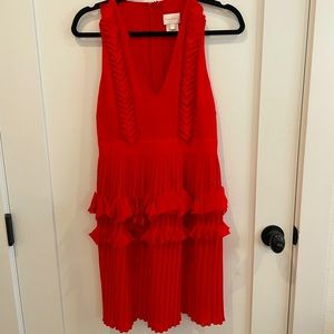 EXCELLENT CONDITION- Foxiedox Red dress. Only worn once. Small.